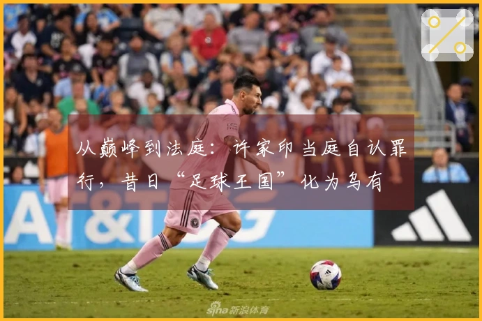 从巅峰到法庭：许家印当庭自认罪行，昔日“足球王国”化为乌有